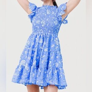 j. marie | The Alexandra ruched dress - small - periwinkle {worn once}
